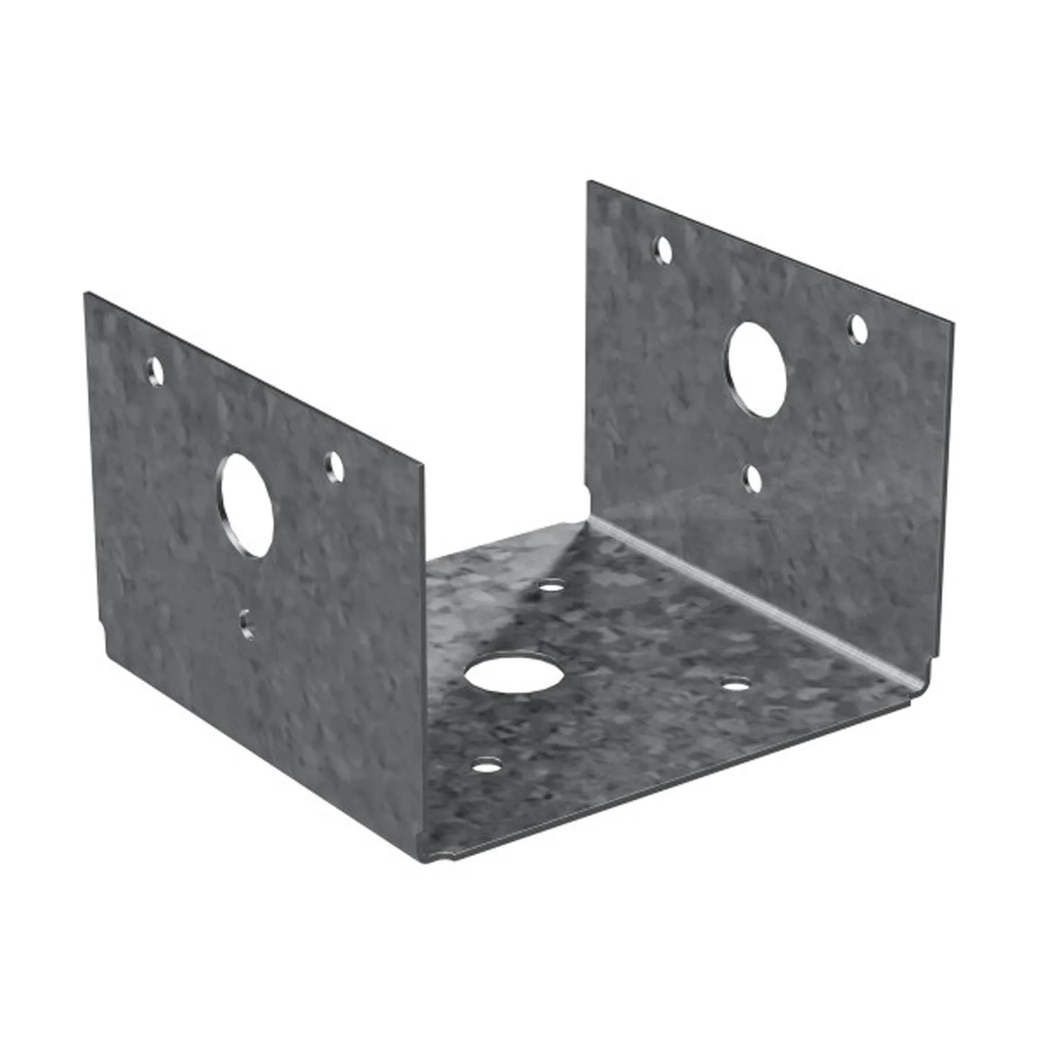 Z-Max 4" x 4" G90 Zinc Steel Half Post Base