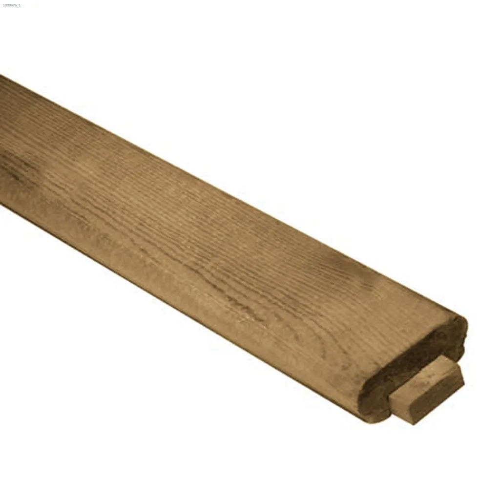 Marwood Wood Handrail 2" x 4" x 8' Brown
