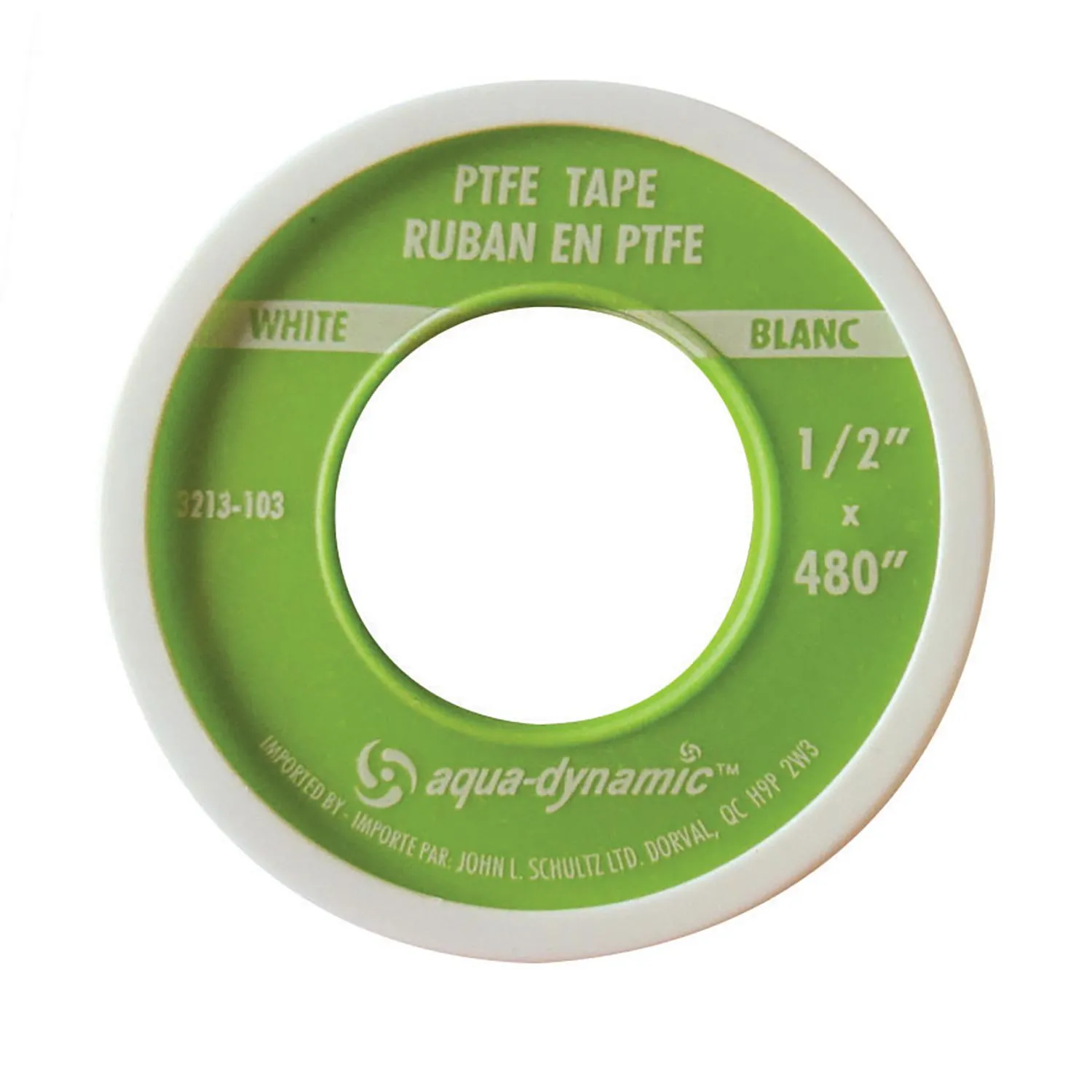 480" x 1/2" Teflon Tape Non-Toxic White