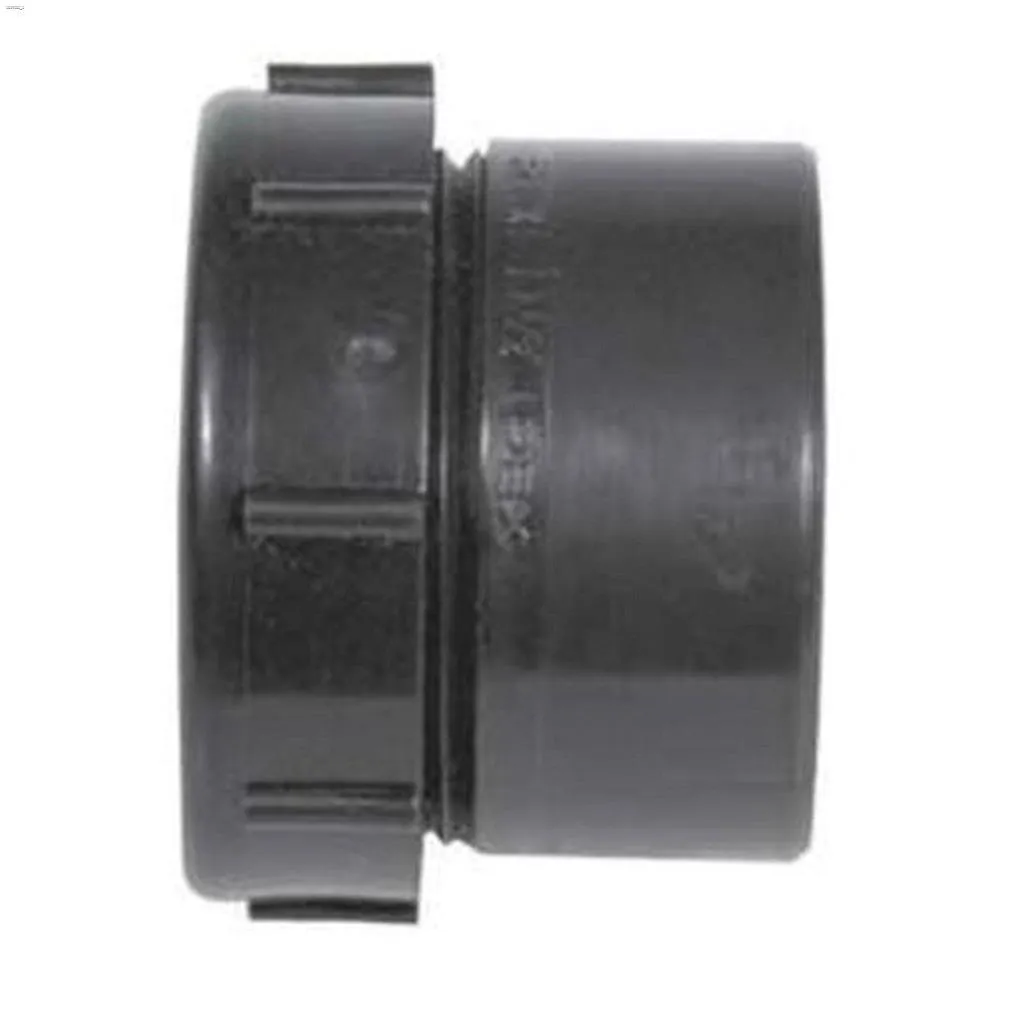 1-1/2" x 1-1/4" ABS Male Trap Adapter Spigot x Plastic Nut