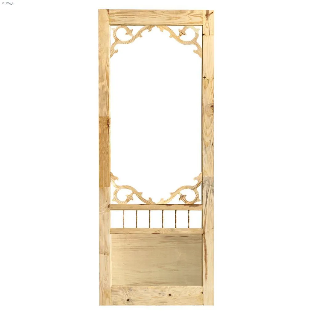36" x 80" Rustic Screen Door