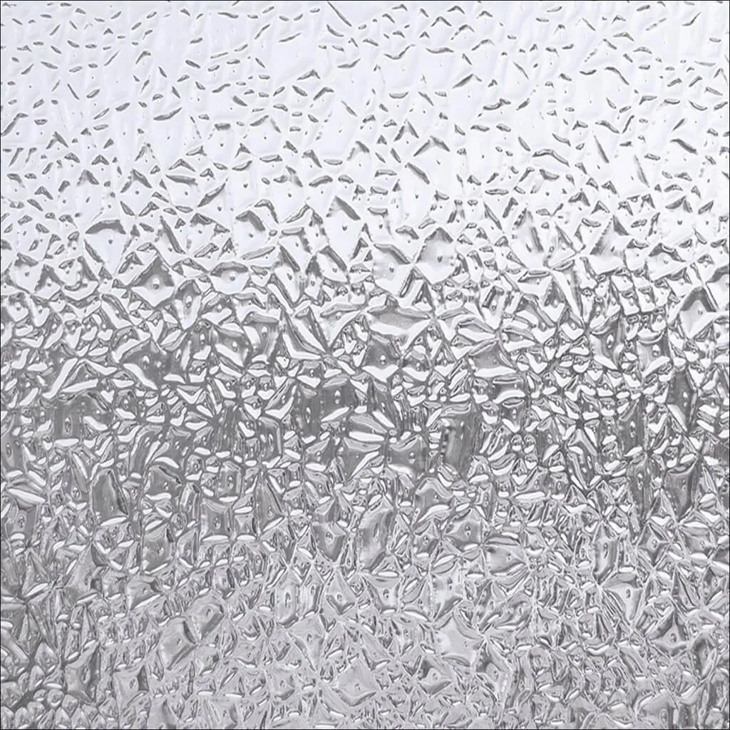 11-1/2" x 78" Static Sidelight Film Glacier Premium