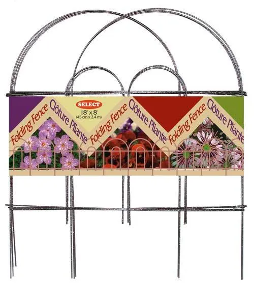 18" x 8' Bronze Decor Fence