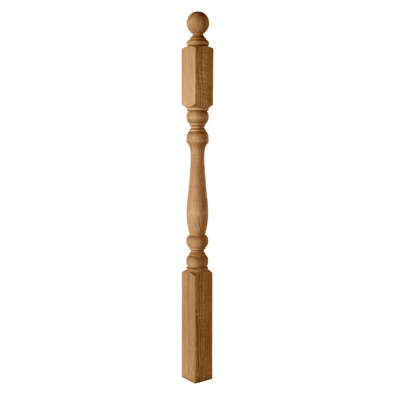 Suntrellis Pressure Treated Post 4" x 4" x 54" Brown