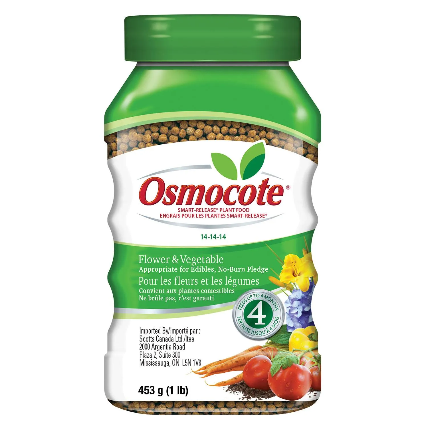 Osmocote Engrais Plantes Fleurs & Légumes 453G