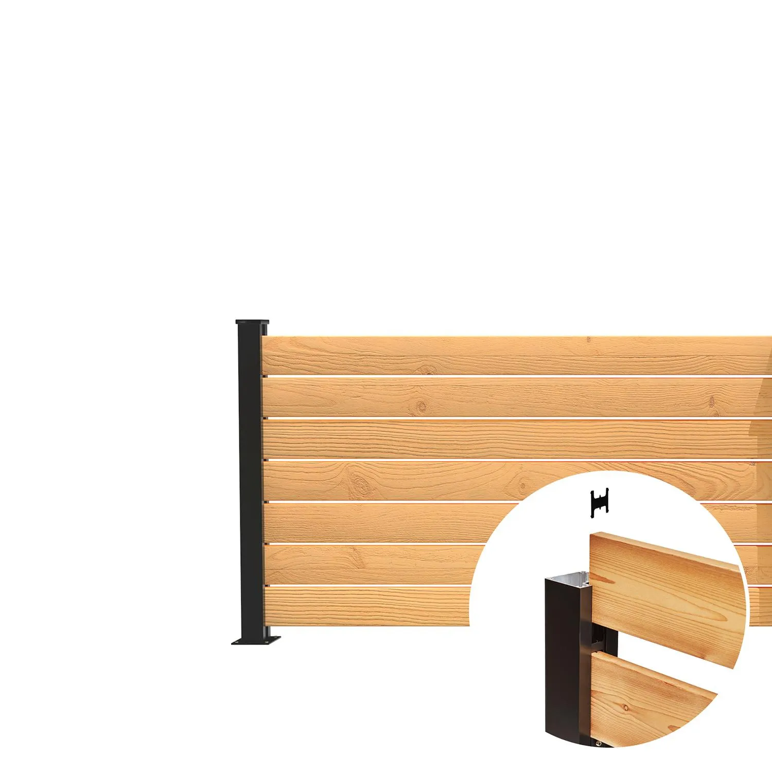 Hoft 44" End Post