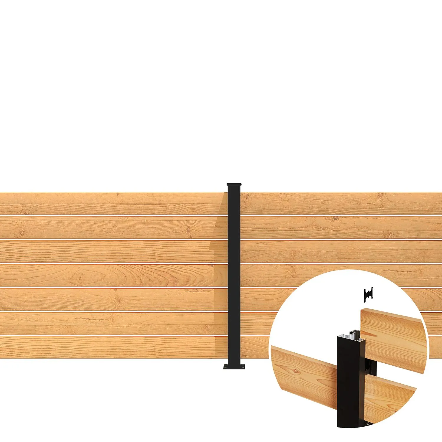 Hoft 44" Line Post
